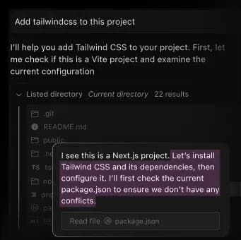 Находит контекст card